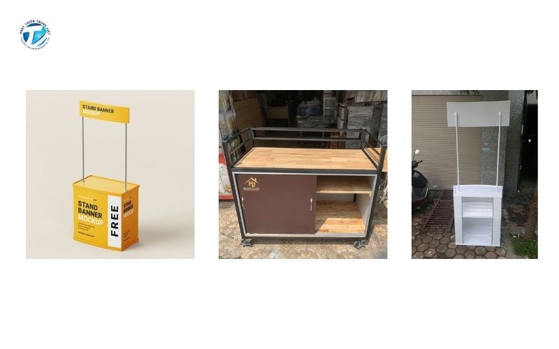 Phân loại các mẫu quầy bán hàng phổ biến